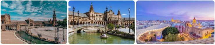 Attractions of Seville, Spain